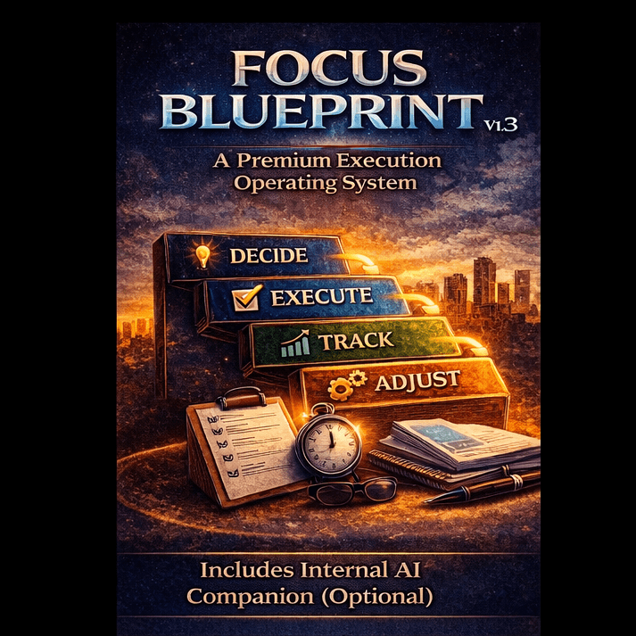 Focus Blueprint cover