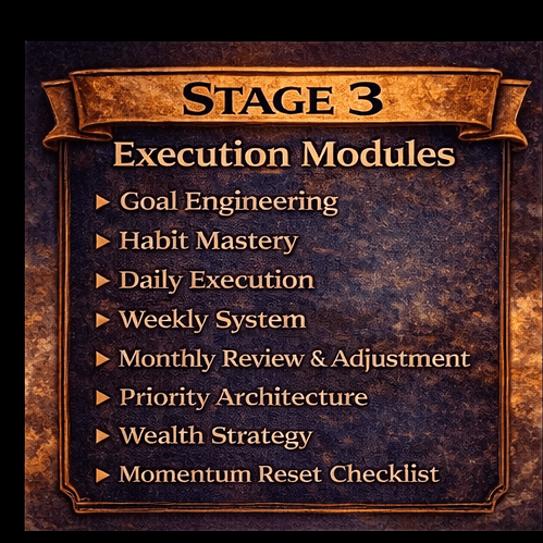 Stage 3: Execution Modules